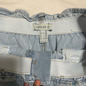 Size 28 forever 21 denim shorts